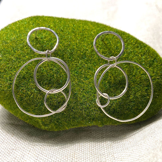 BuBBles oorbellen ML #005