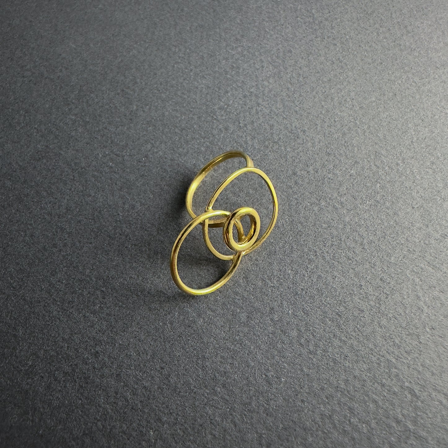 BuBBles ring gold #019